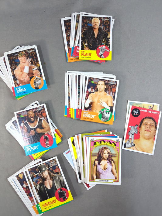 2006 Topps WWE Heritage II Regular Card Complete Set of 90!!