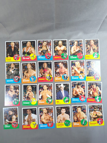 2006 Topps WWE Heritage II Regular Card Complete Set of 90!!
