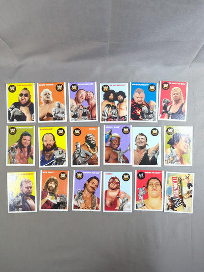 2006 Topps WWE Heritage II Regular Card Complete Set of 90!!