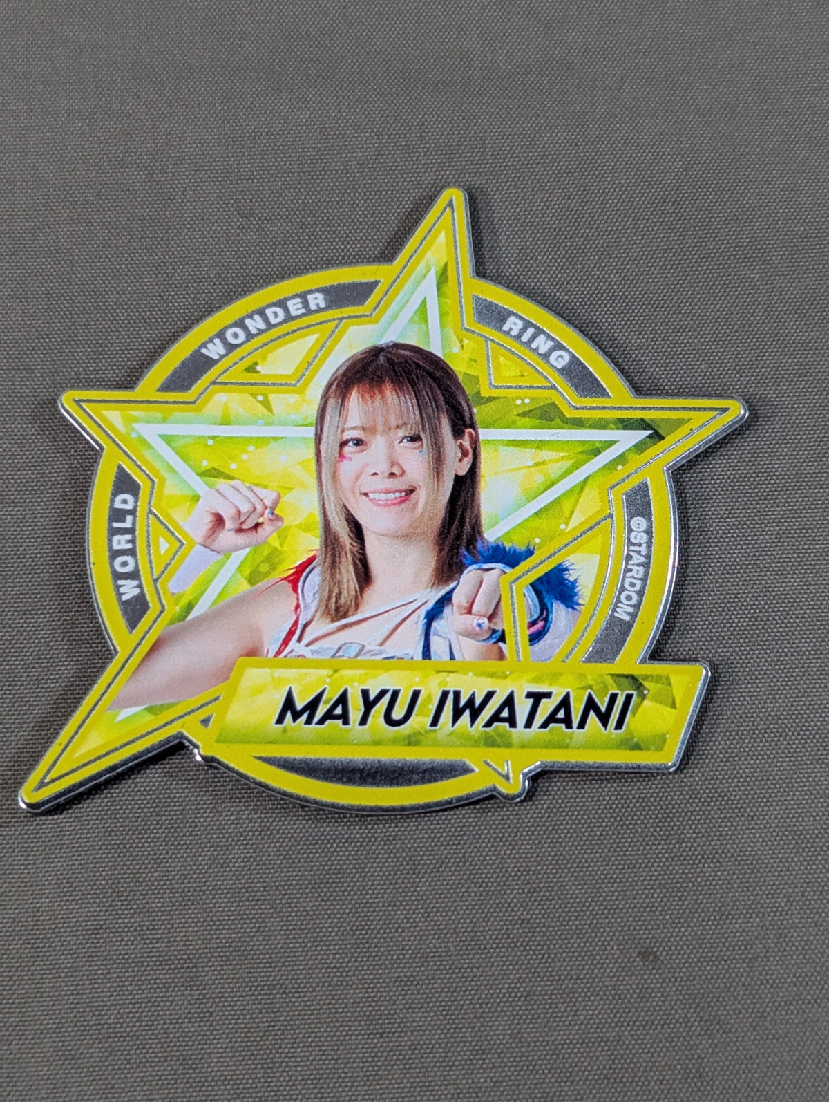 Mayu Iwatani Aluminum Magnet
