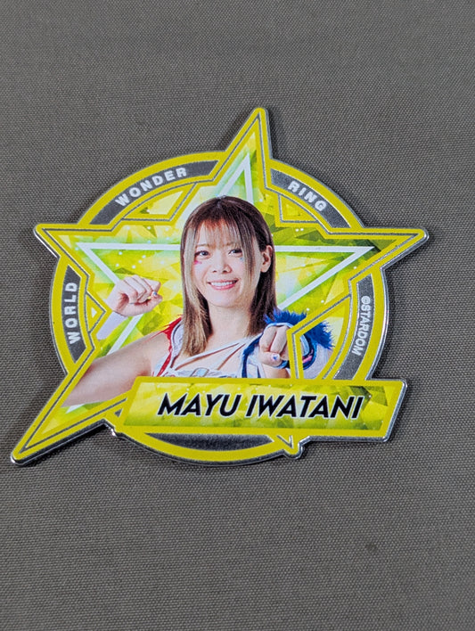 Mayu Iwatani Aluminum Magnet