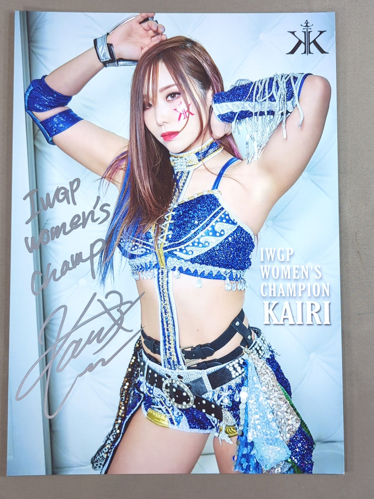 KAIRI 直筆サイン入り ポートレート(K-7)