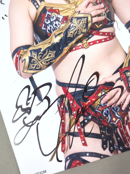 ★ Handover Event ★ Utami Hayashishita  hand signed autograph  Stardom Pro-Photo  (1)