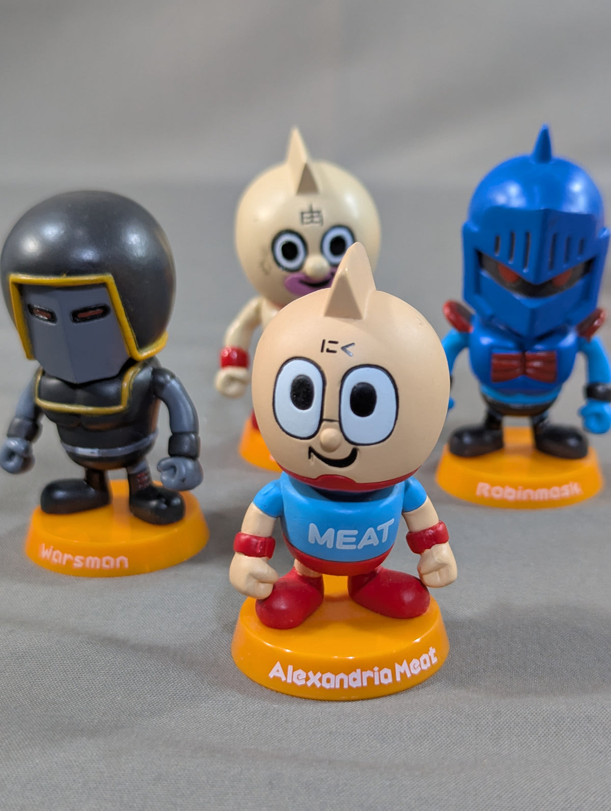 Kinnikuman × Panson Works Toyful Neck Swing Mascot 15-Piece Set