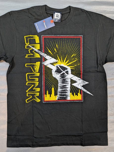 CMパンク Tシャツ(WWE(2020s) / ブラック)