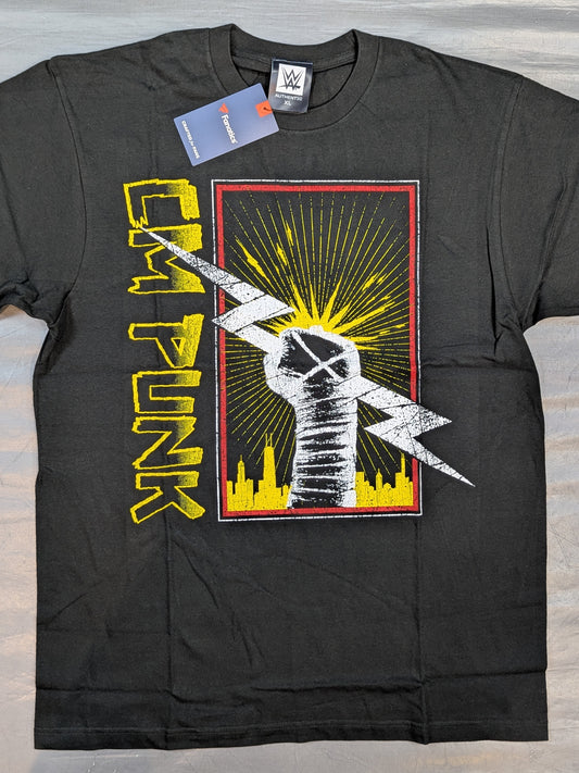 CMパンク Tシャツ(WWE(2020s) / ブラック)