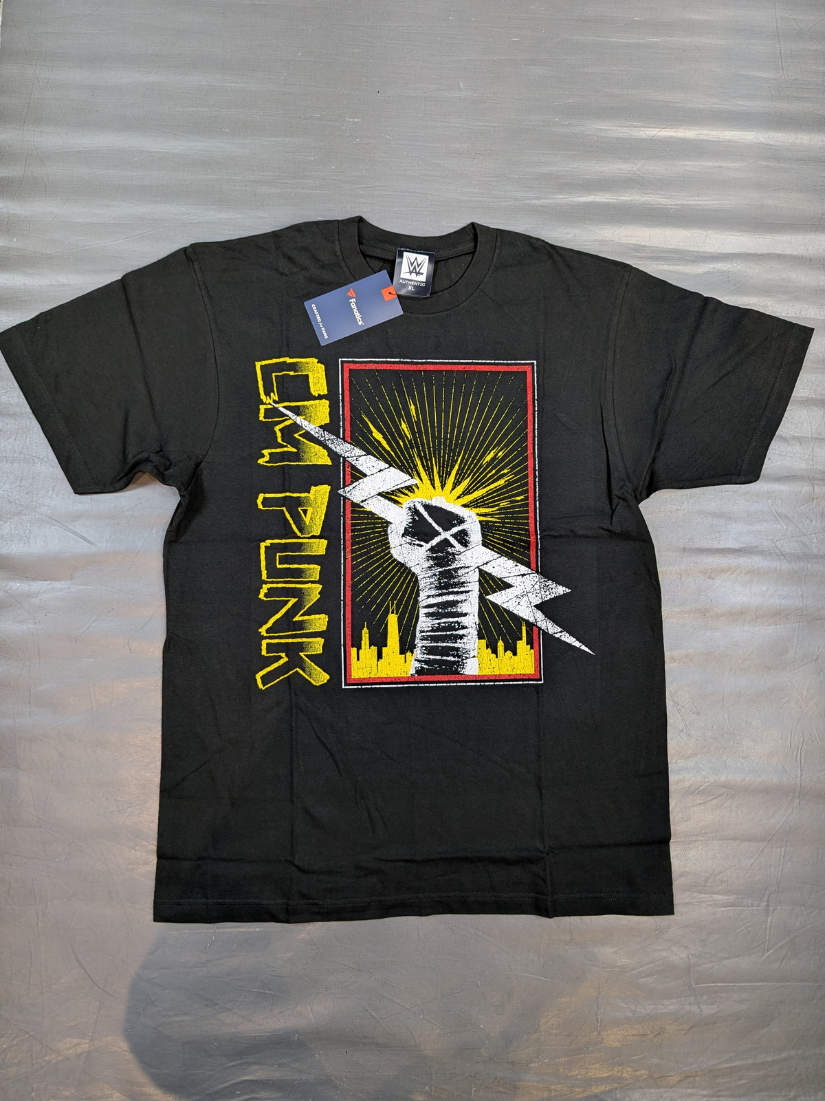 CMパンク Tシャツ(WWE(2020s) / ブラック)