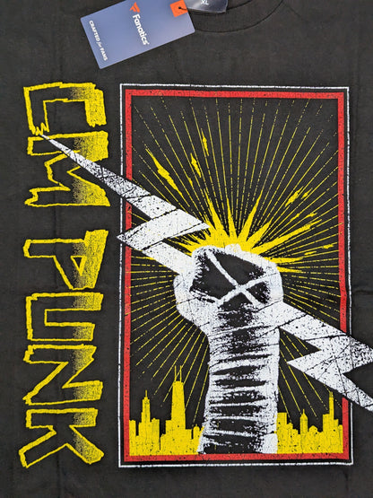 CMパンク Tシャツ(WWE(2020s) / ブラック)