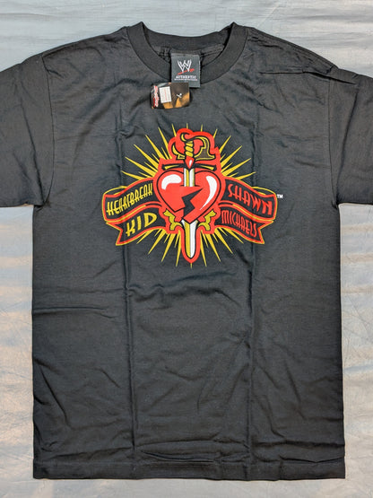 ショーン・マイケルズ「HEARTBREAK KID」Tシャツ(WWE(2000s) / ブラック)
