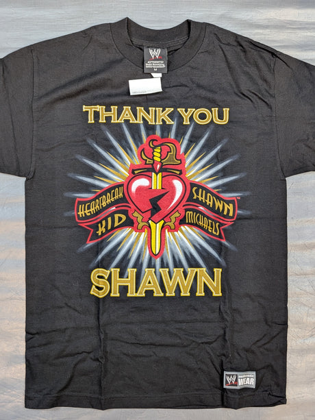 ショーン・マイケルズ「THANK YOU」Tシャツ(WWE(2000s) / ブラック)