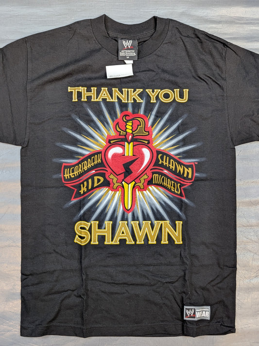 Sean Michaels "THANK YOU" T-shirt (WWE (2000s) / Black)