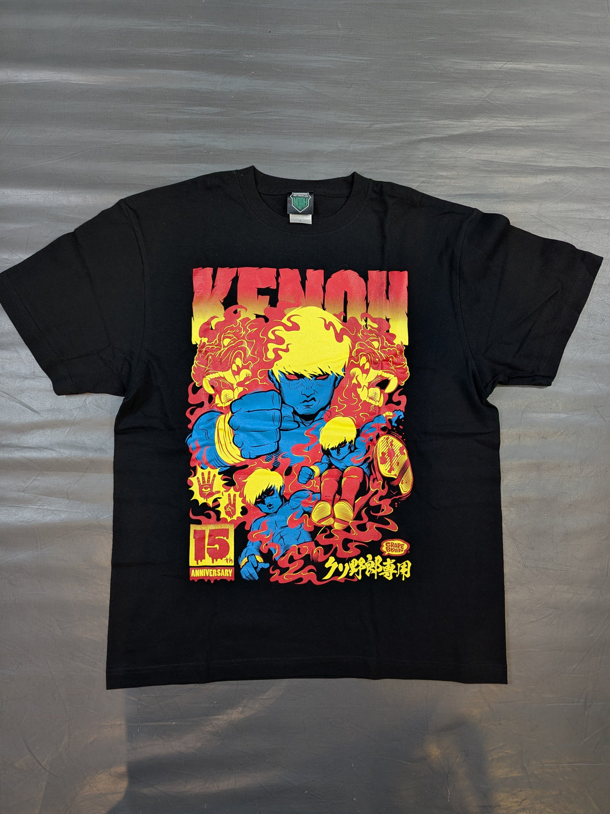 拳王×GRAPE BRAIN コラボTシャツ(GOLD ver.)
