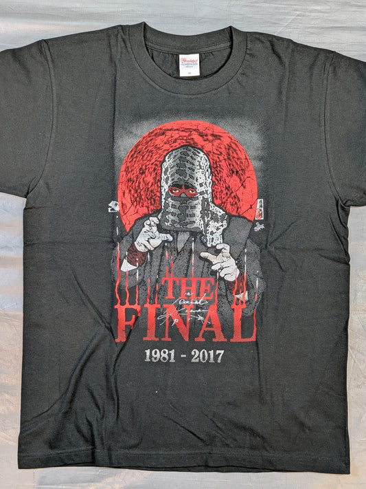【直筆サイン入り】ザ・グレート・カブキ「THE FINAL 1981-2017」Tシャツ