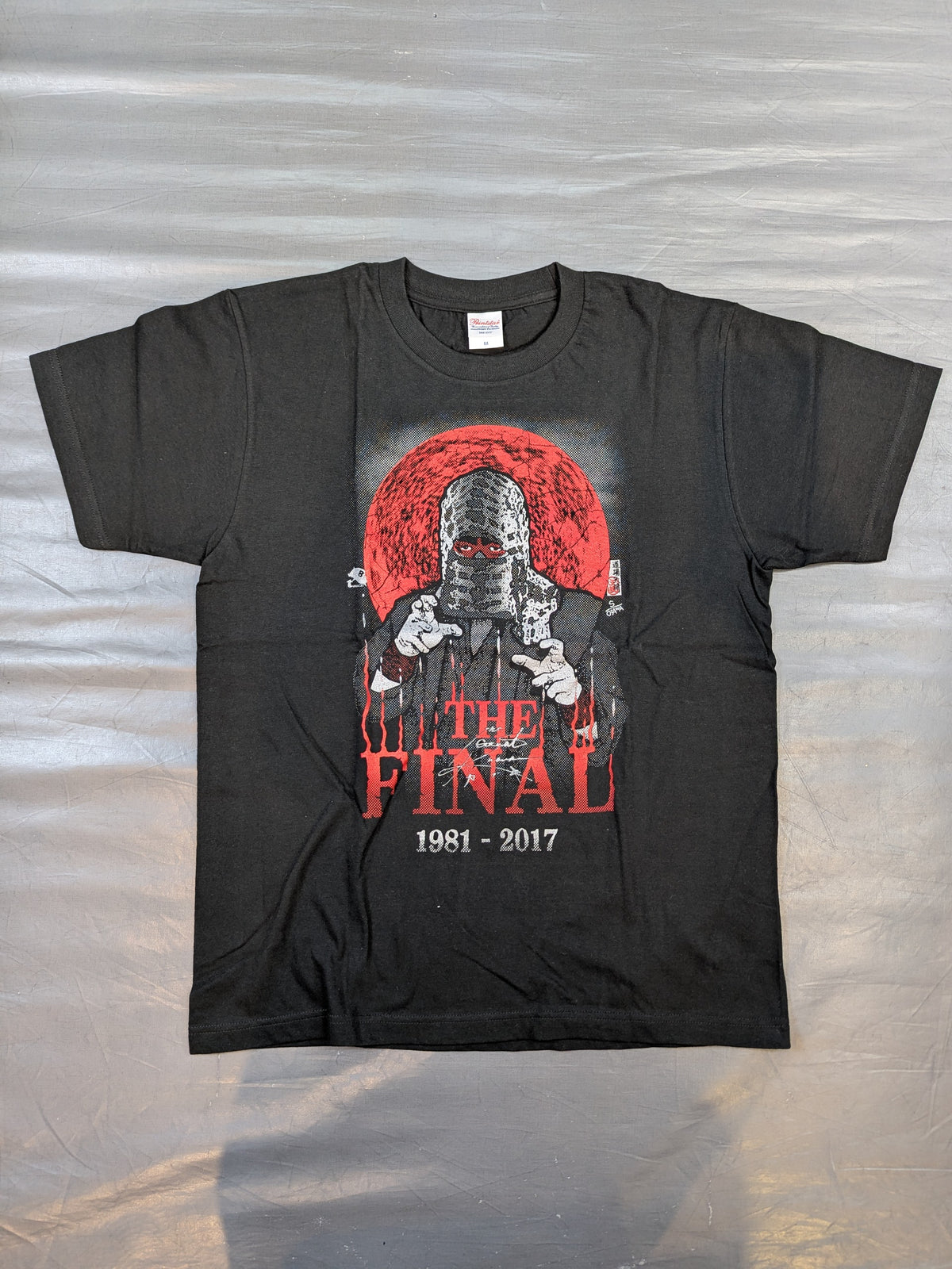 【直筆サイン入り】ザ・グレート・カブキ「THE FINAL 1981-2017」Tシャツ