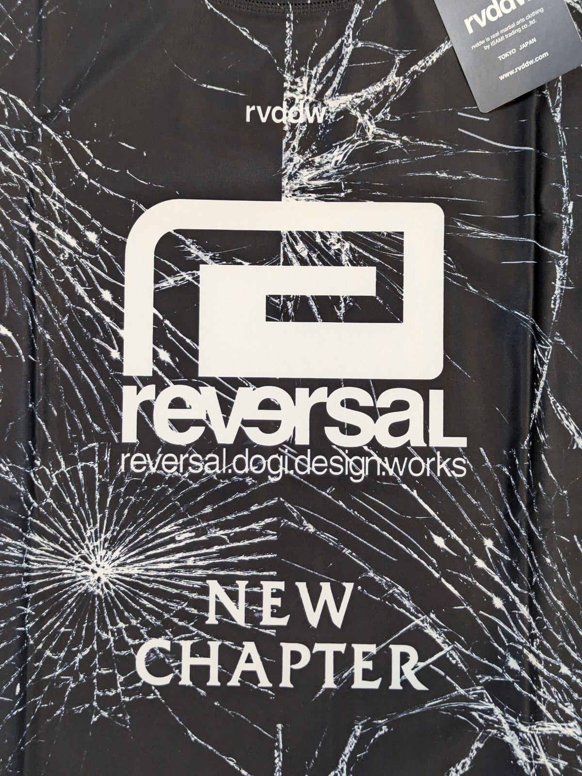 reversal「NEW CHAPTER」ラッシュガード①(ブラック)