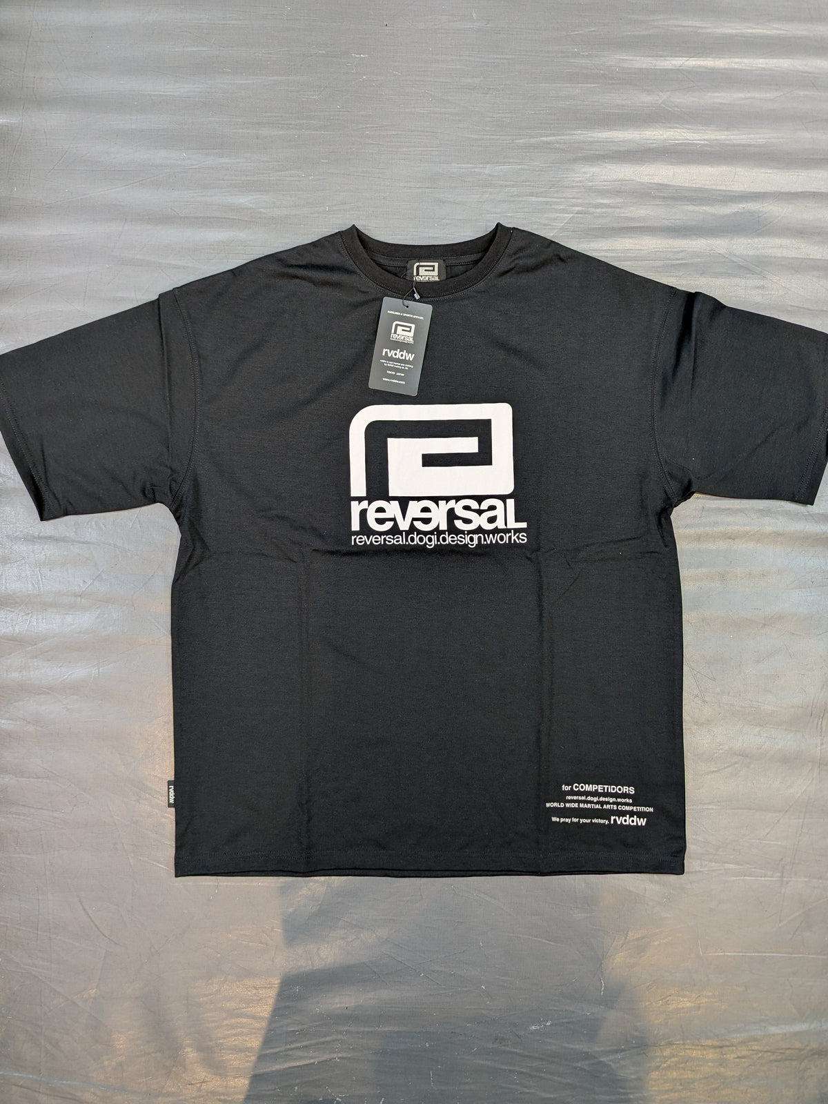 reversal Logo T-Shirt (1) (Black)