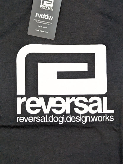 reversal Logo T-Shirt (1) (Black)