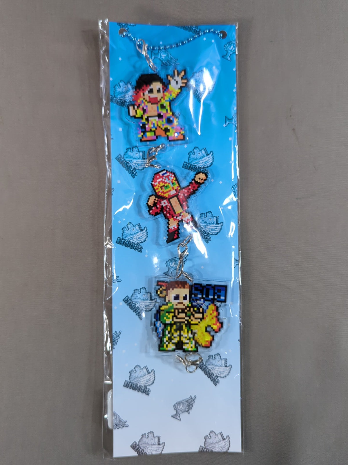"dotswrestler" Connecting Acrylic Key Chain BOSJ32 (A Set)