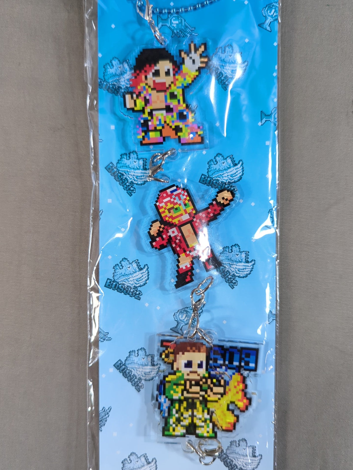 "dotswrestler" Connecting Acrylic Key Chain BOSJ32 (A Set)