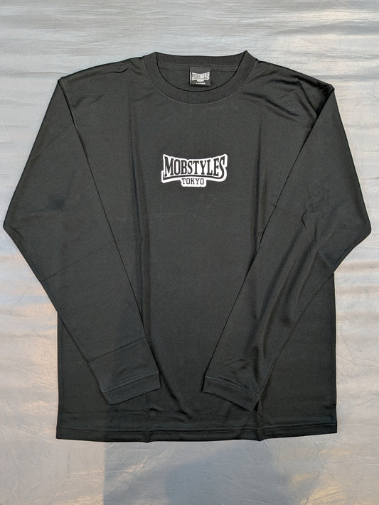 MOBSTYLES ロングスリーブドライTシャツ(ブラック)