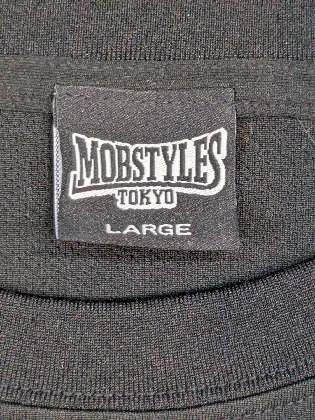 MOBSTYLES ロングスリーブドライTシャツ(ブラック)