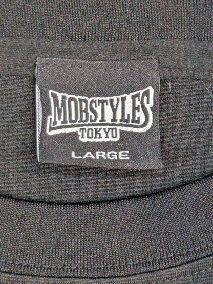 MOBSTYLES ロングスリーブドライTシャツ(ブラック)