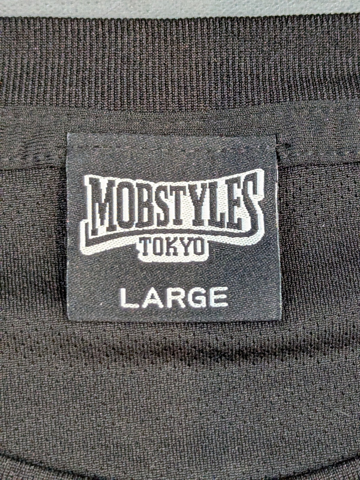 MOBSTYLES「COMBAT」ロングスリーブドライTシャツ(ブラック)