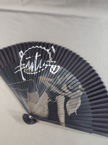 【hand signed autograph】 PIETER Illustration Sensu (Folding fan)