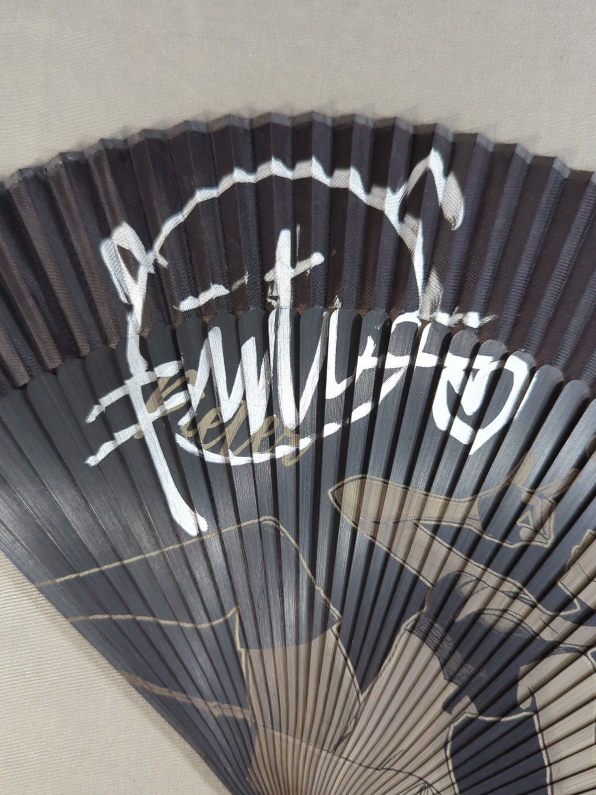 【hand signed autograph】 PIETER Illustration Sensu (Folding fan)