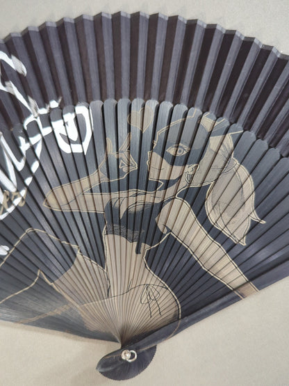 【hand signed autograph】 PIETER Illustration Sensu (Folding fan)
