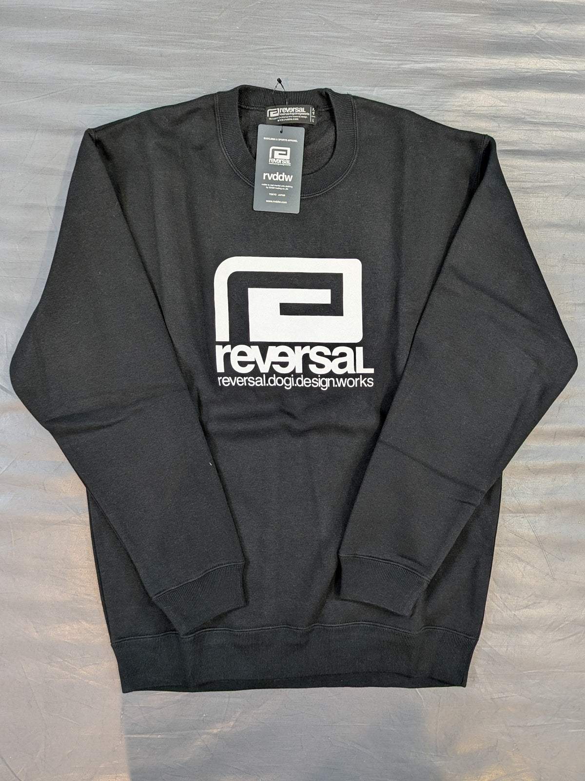 reversal スウェット(ブラック)