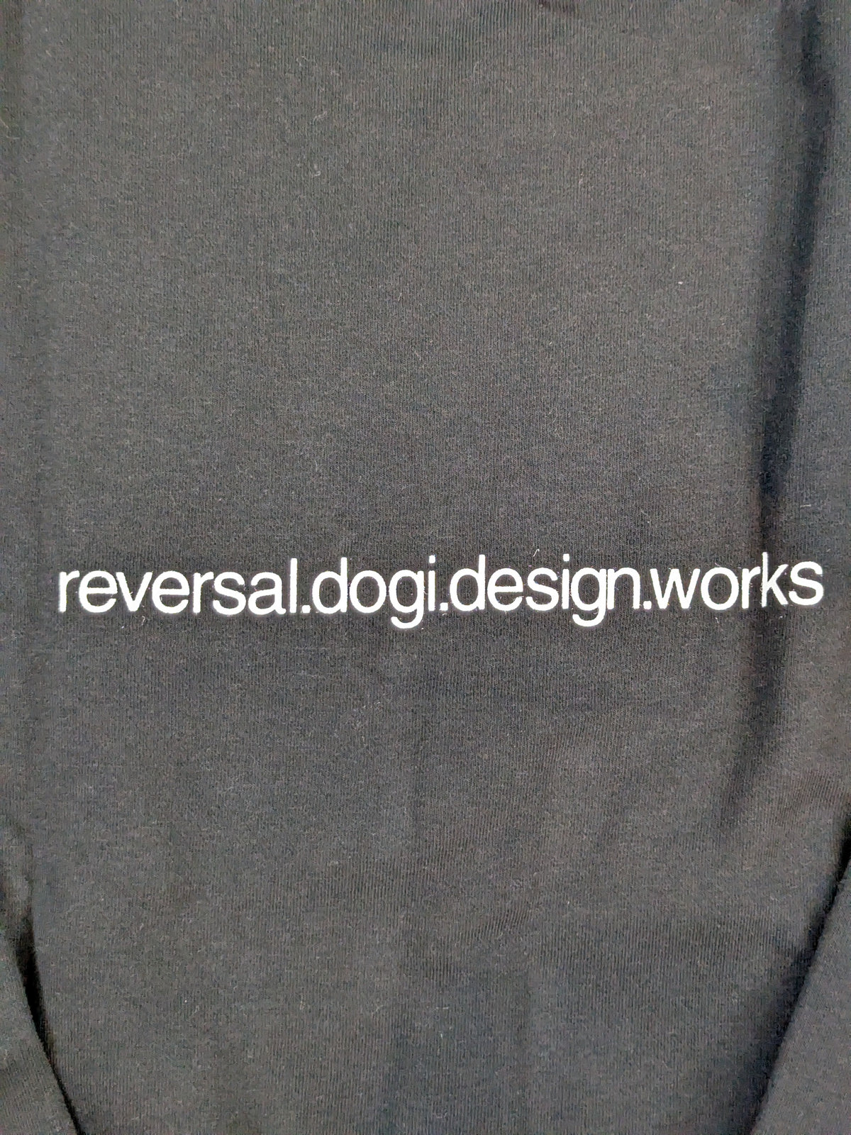 reversal スウェット(ブラック)