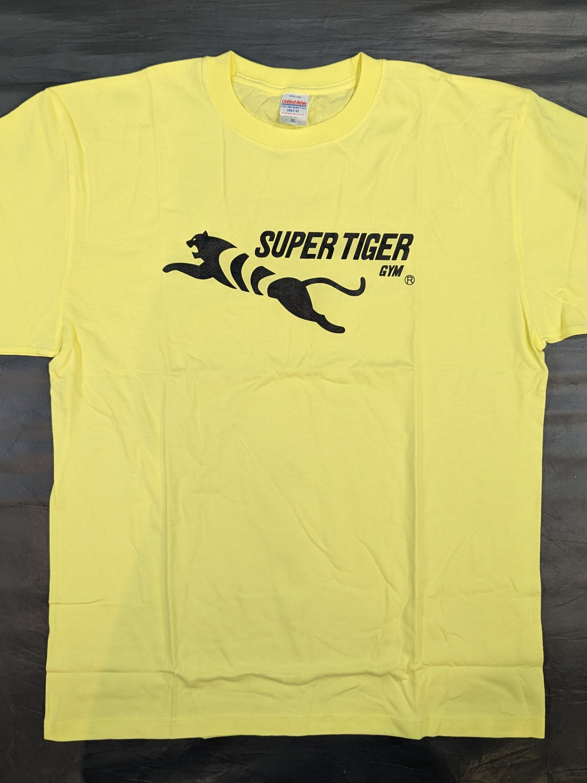 SUPER TIGER GYM T-shirt (yellow)