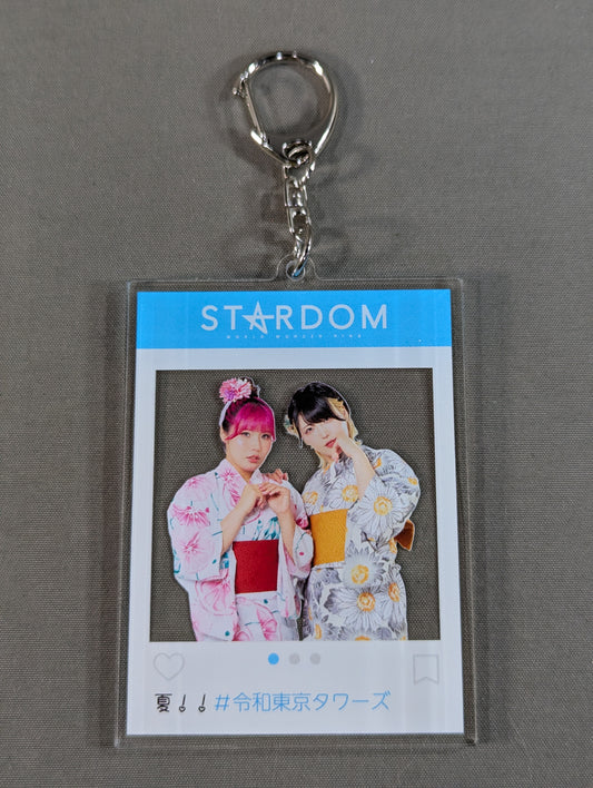 Reiwa Tokyo Towers (Ami Sohrei & Lady C ) Random SNS-Style Acrylic Keychain
