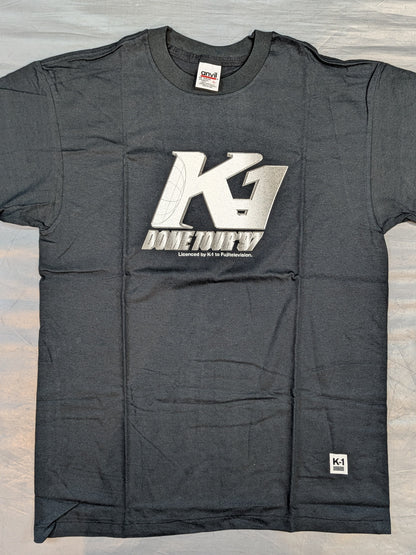 K-1 'DOME TOUR' 97' T-shirt (1) (Black)