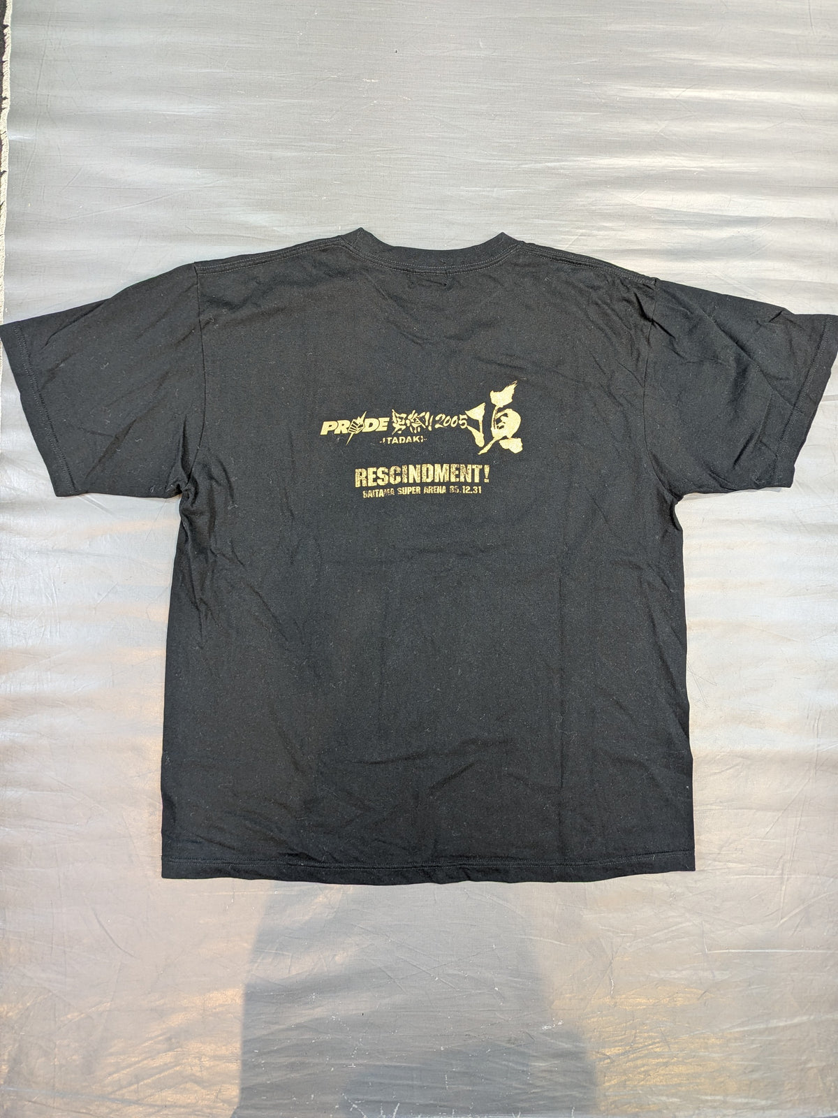 ★小川直也vs吉田秀彦★ PRIDE 男祭り2005 頂 Tシャツ