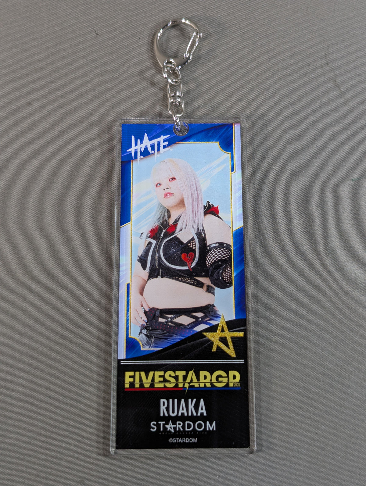 RUAKA Random Ticket Style Acrylic Keychain 5★STAR GP 2026