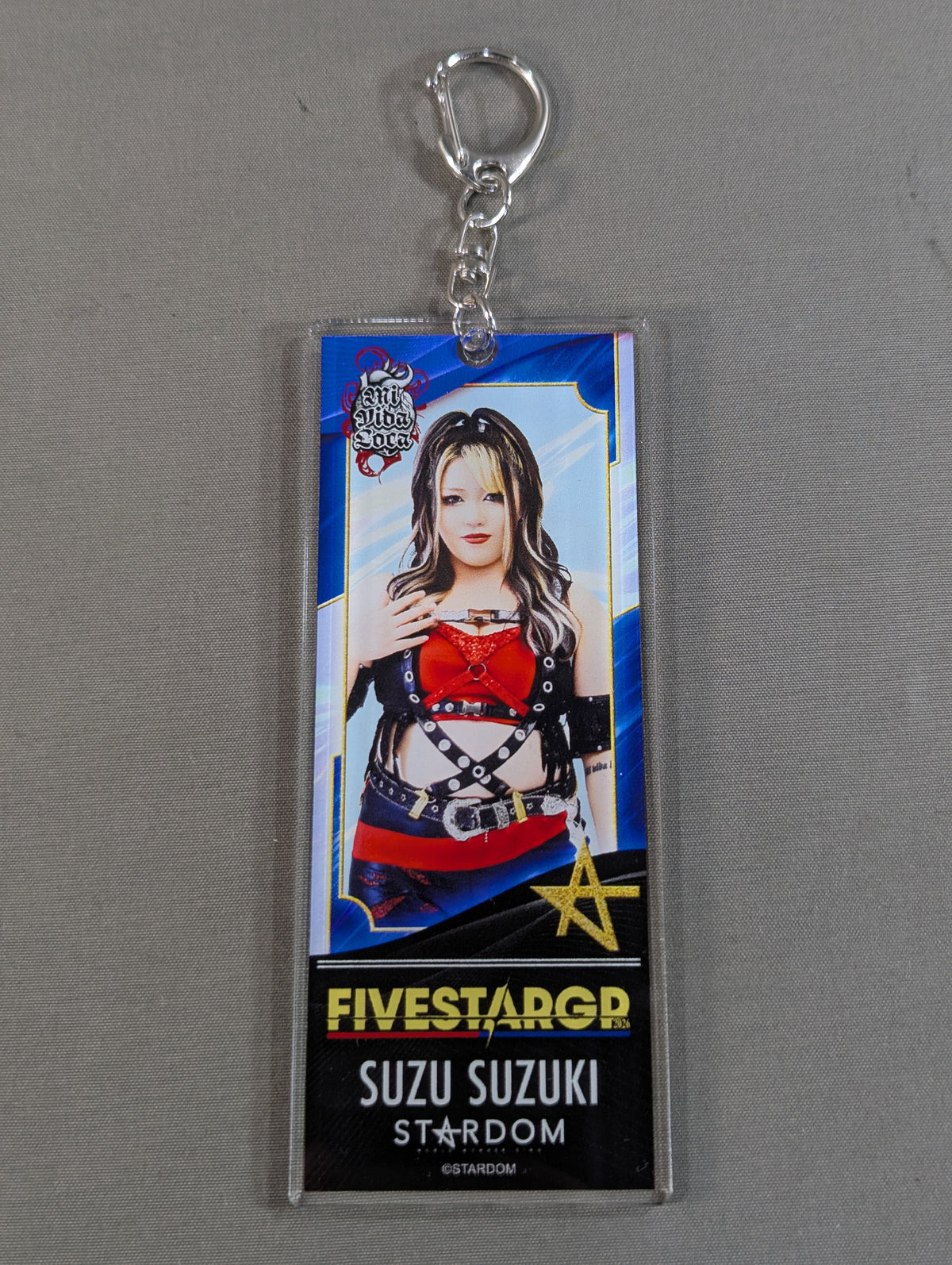 Suzu Suzuki Random Ticket Style Acrylic Keychain 5★STAR GP 2026