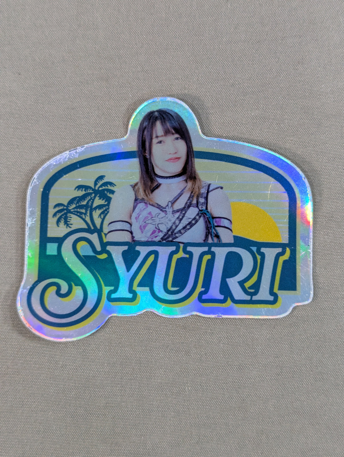 朱里 トラベルステッカー