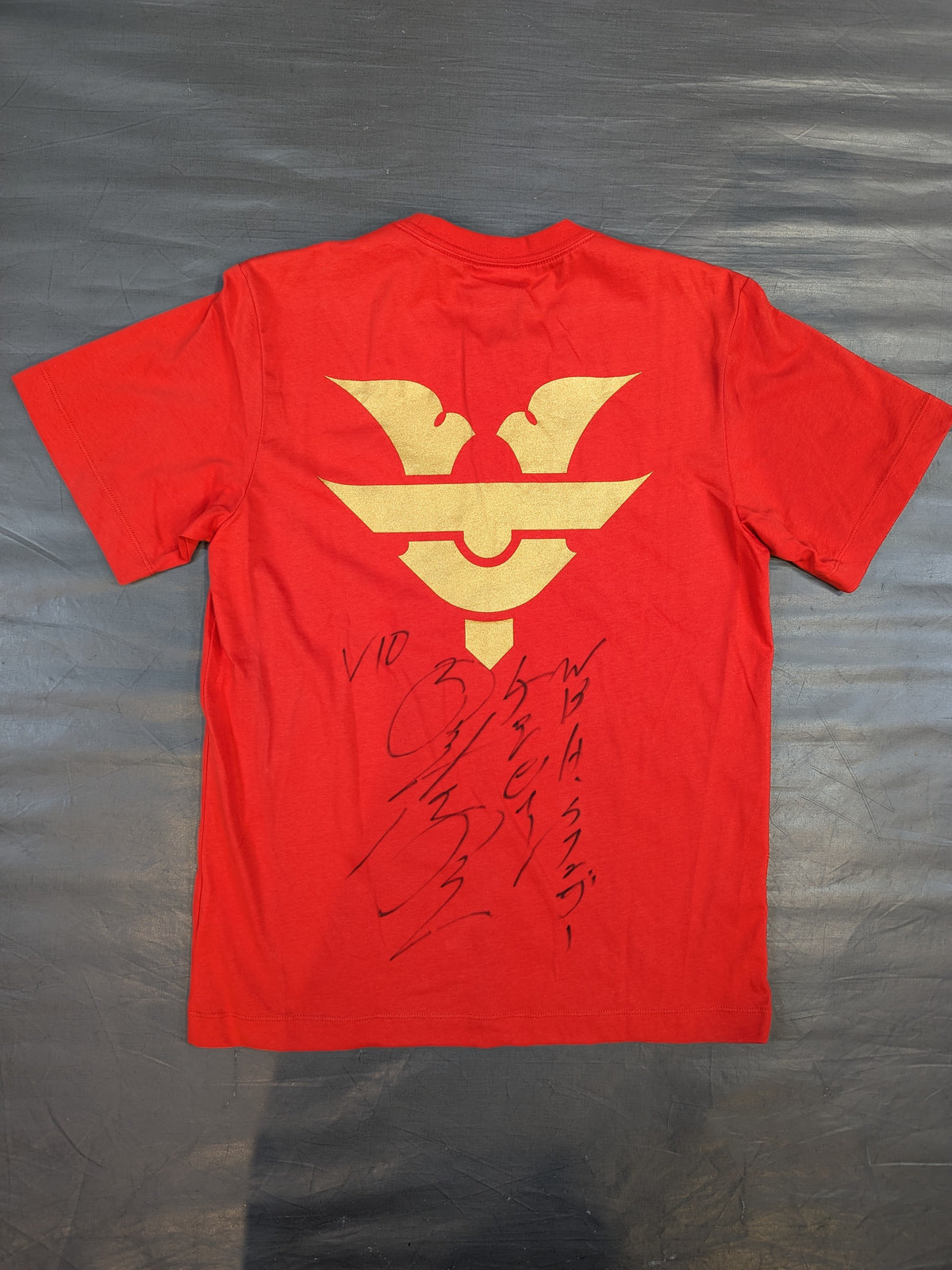 【直筆サイン入り】内山高志「UNLEASH KOD」Tシャツ