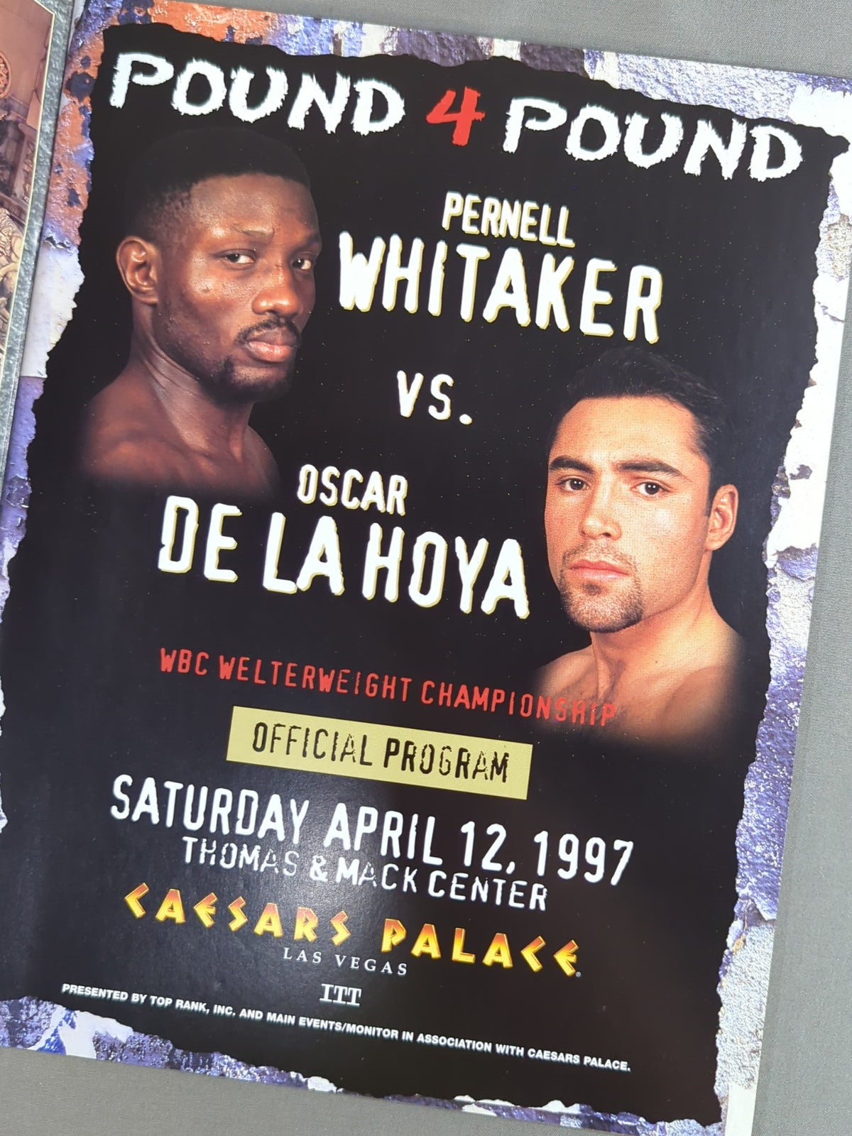 Oscar De La Hoya vs Parnell Whitaker
