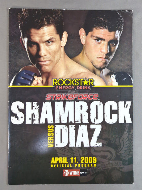【赤野仁美 直筆サイン入り】Strike force Shamrock vs. Diaz