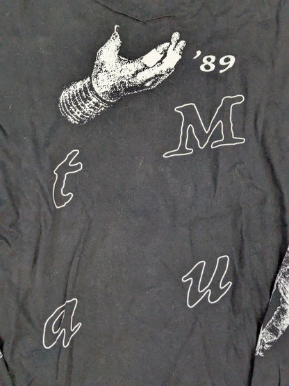 Great  Muta×reversal  "Big Silhouette" Long Sleeve T-Shirt