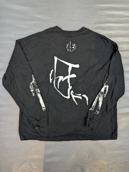Great  Muta×reversal  "Big Silhouette" Long Sleeve T-Shirt