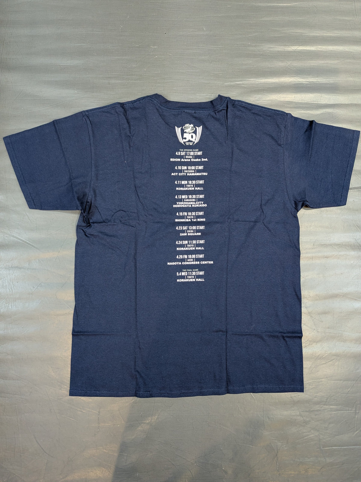 【出場全選手直筆サイン入り】2022 チャンピオンカーニバル Tシャツ