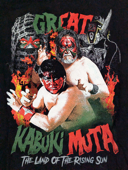 The Great  Kabuki ×Great  Muta Parent-Child Collaboration T-Shirt