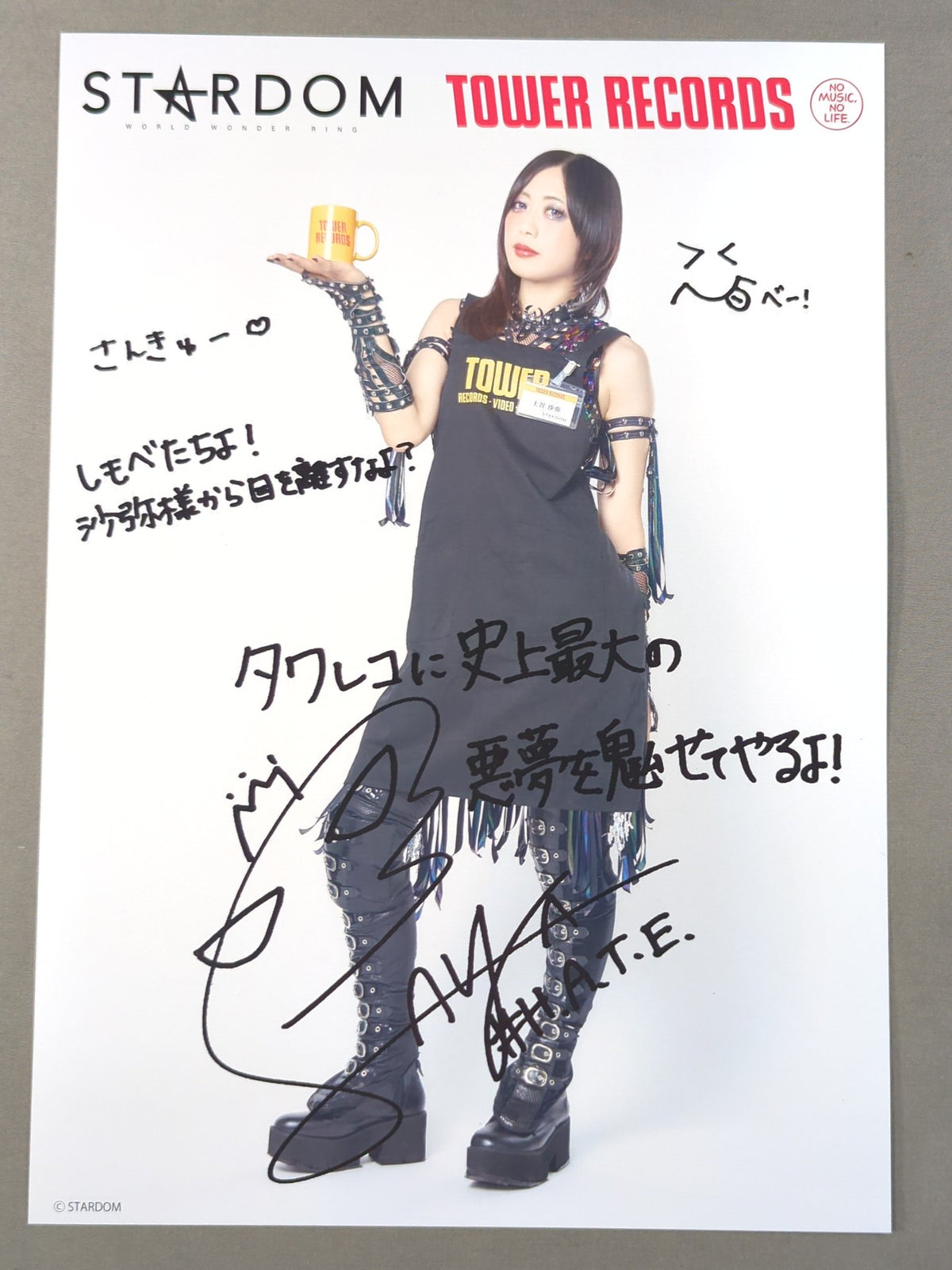 Saya Kamitani  Stardom×TOWER RECORDS 2025 Pro-Photo 