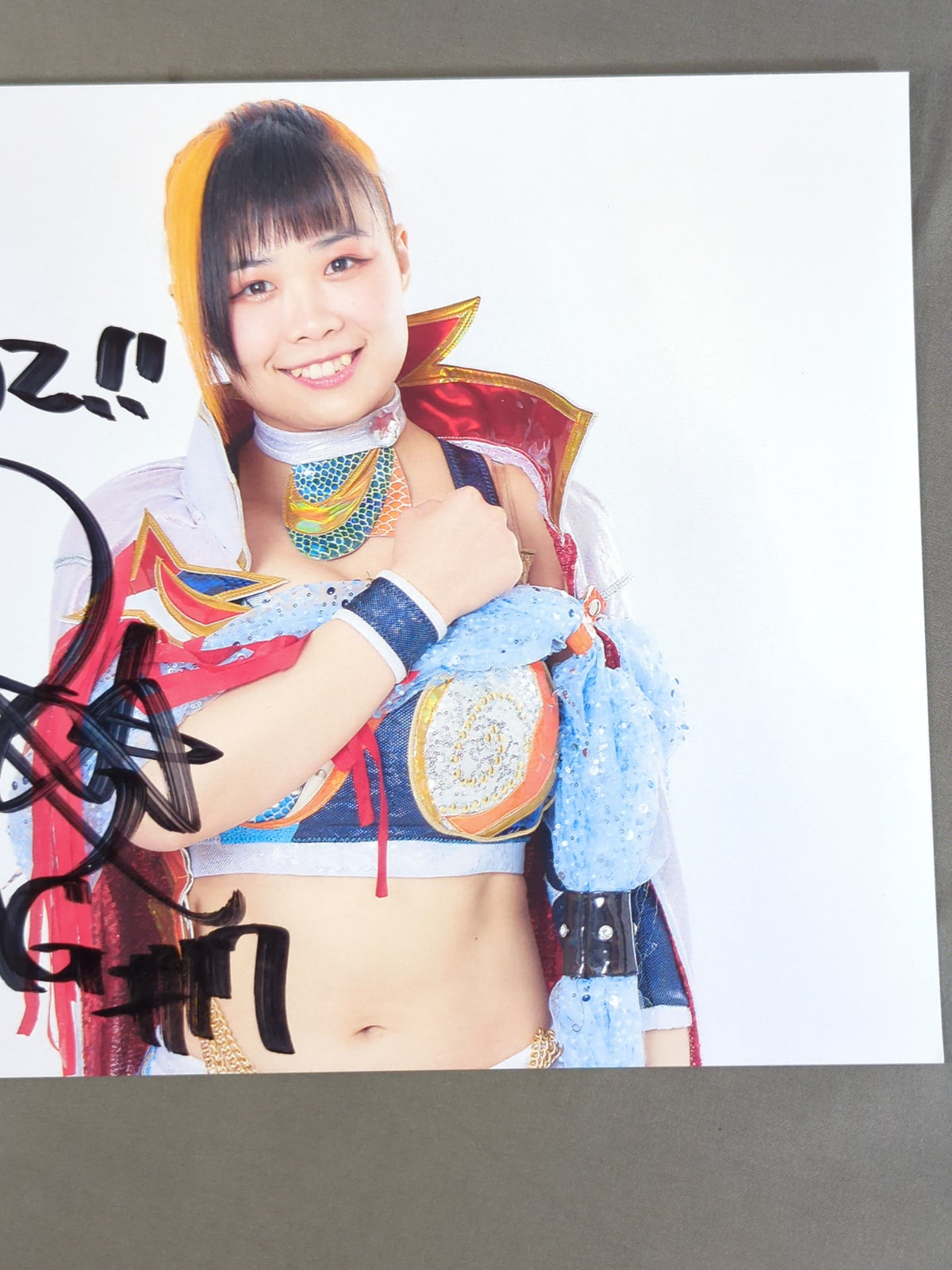 MIRAI hand signed autograph  Pro-Photo  (B-7)