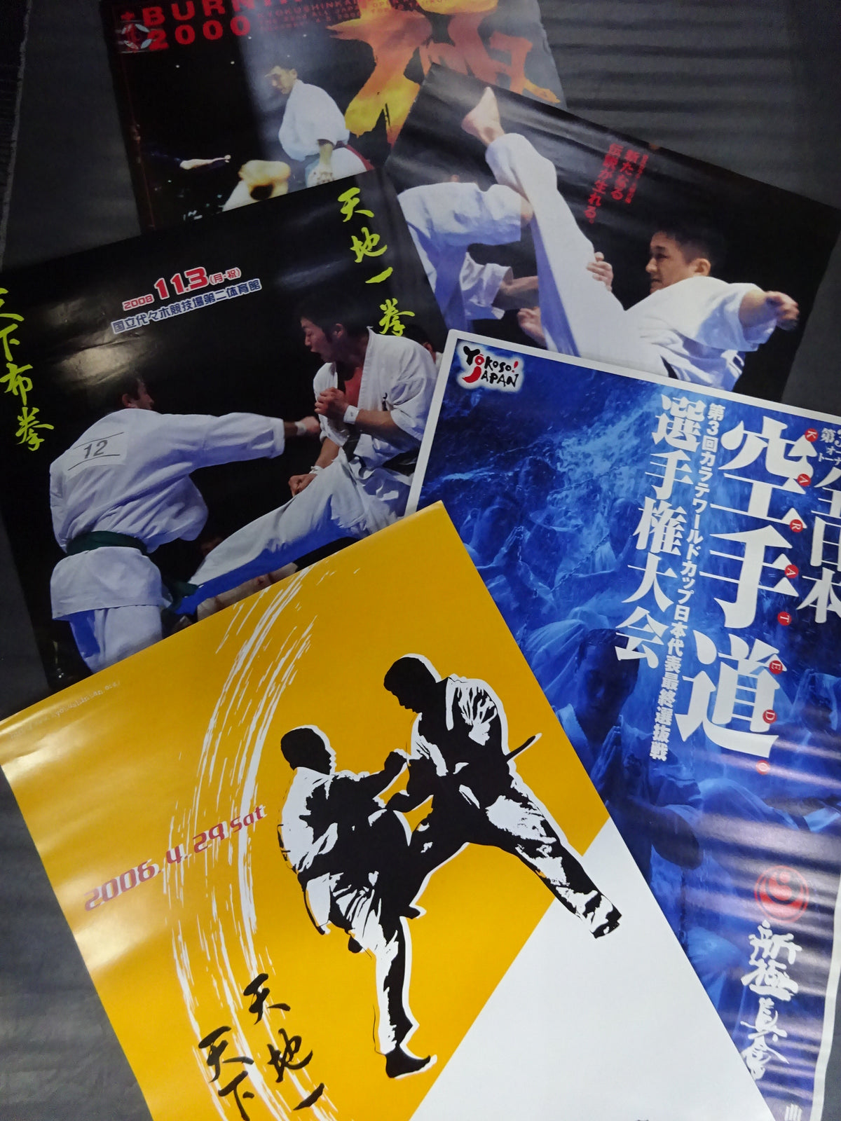 Kyokushin KARATE  Tournament Poster Set (2)