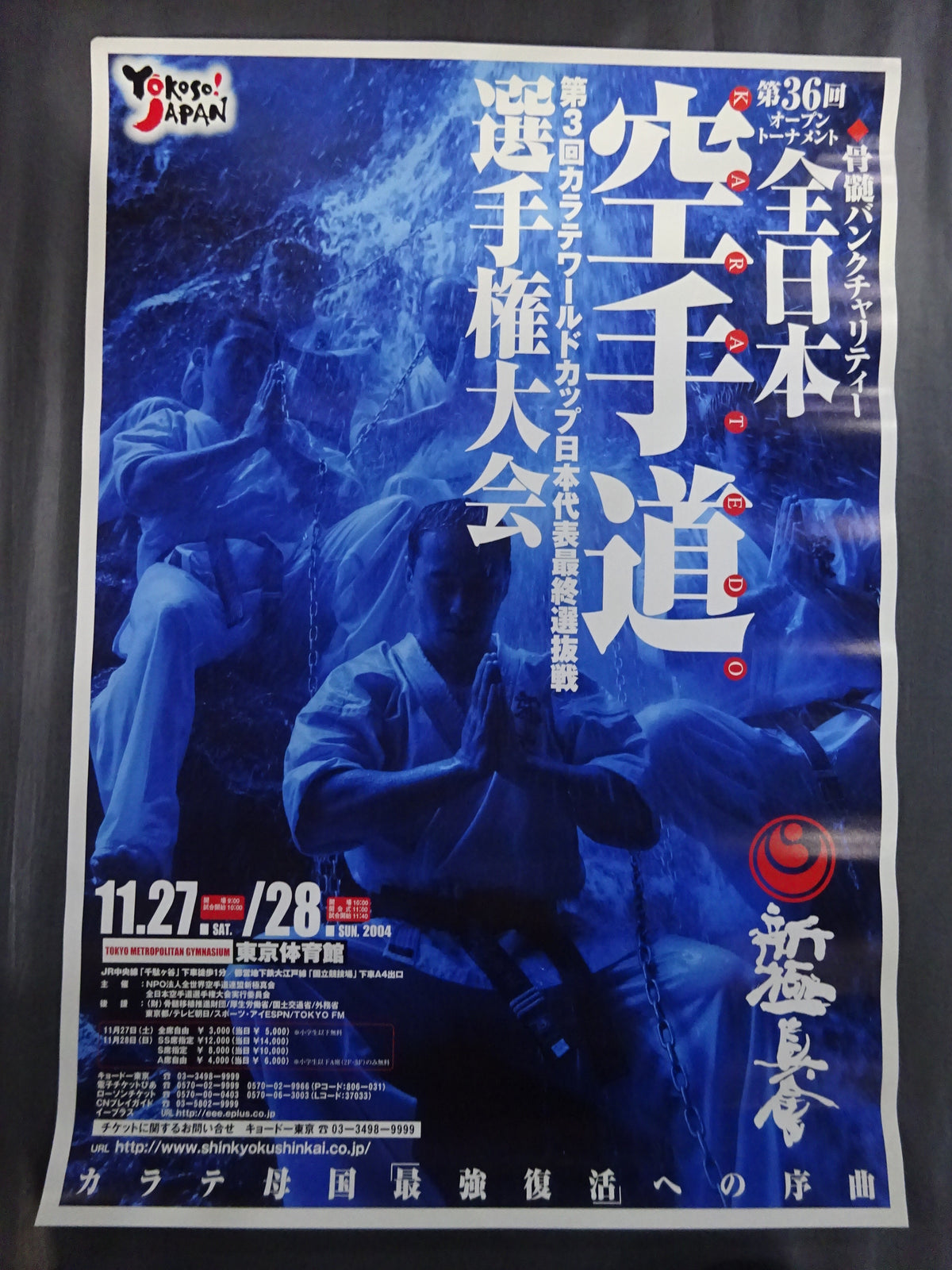 Kyokushin KARATE  Tournament Poster Set (2)